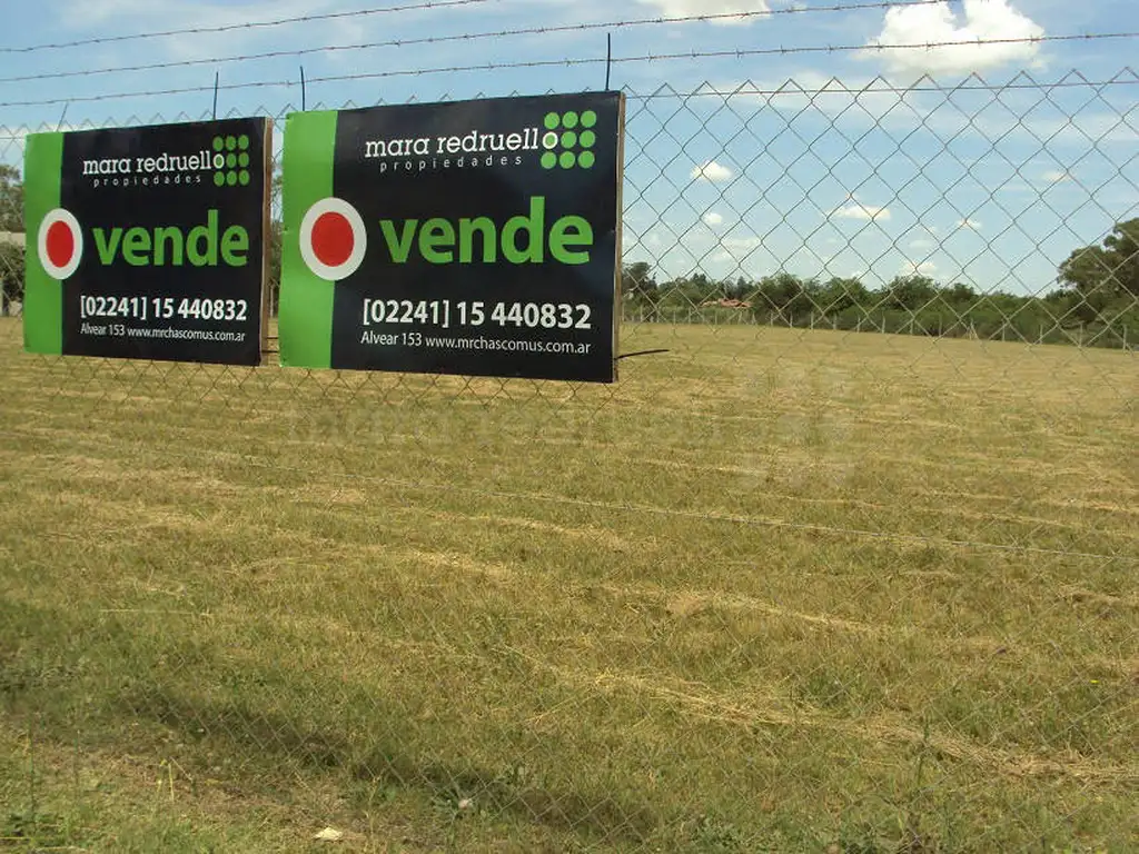 LOTE DE TERRENO EN VENTA EN CHSCOMUS, AVENIDA ALFONSIN