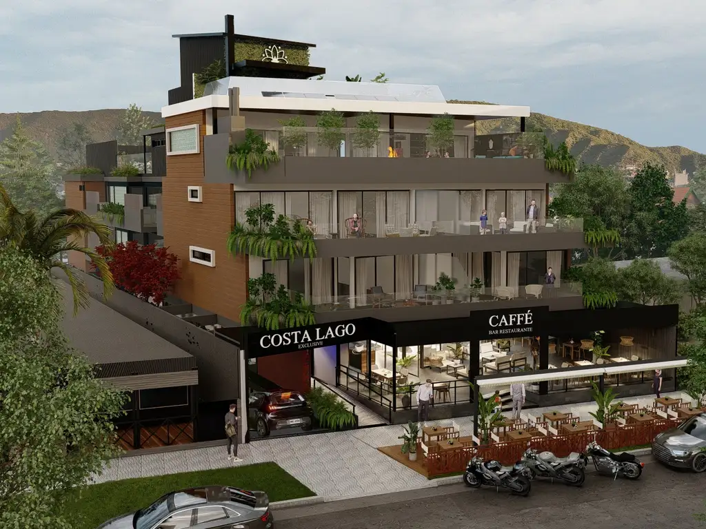 EDIFICIO COSTA LAGO 2 - DEPARTAMENTOS DE ALTA GAMA EN VILLA CARLOS PAZ - PRE-VENTA AL POZO DE INVERS