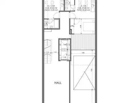 Departamento en Venta de 3 ambientes