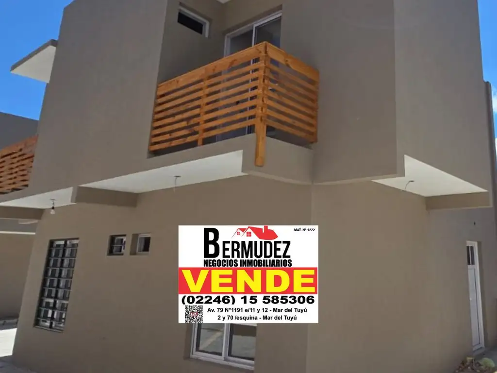 Venta Dúplex 3 Y 4 Ambientes En Mar Del Tuyú Calle 2 Entre 89 Y 90 Oportunidad Única