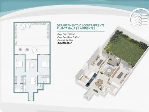 Departamento en Venta al Sureste