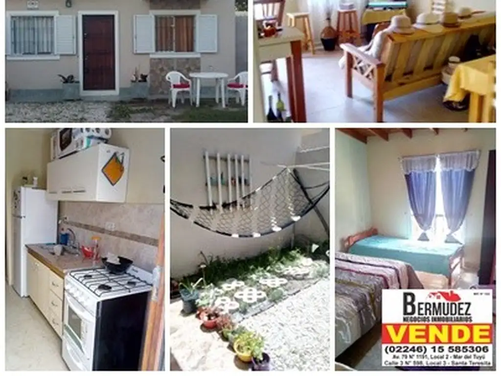 Venta duplex 3 ambientes, excelente zona de mar del tuyu  Consulte!