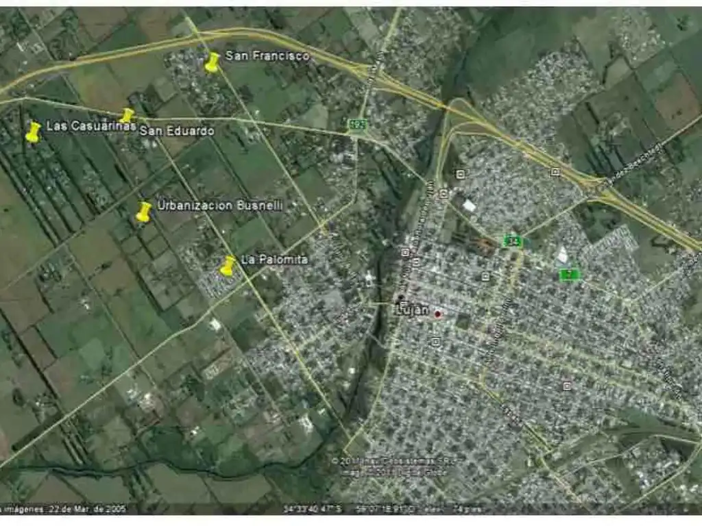 CAMPO DE 19 HECTÁREAS EN VENTA EN LUJAN