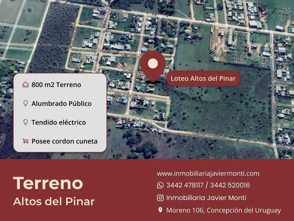 TERRENO AN ALTOS DEL PINAR