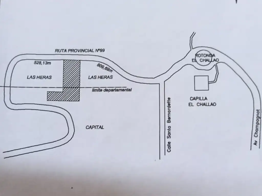 Venta lotes en barrio cerrado "Lares Del Challao"