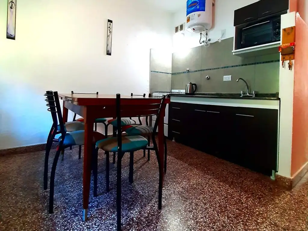 2 ambientes sin expensas, terraza y parrilla propia