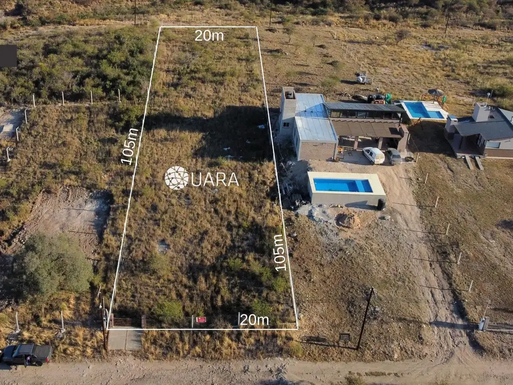 LOTE EN VENTA STA CRUZ DEL LAGO C/ESCRITURA - V, CARLOS PAZ