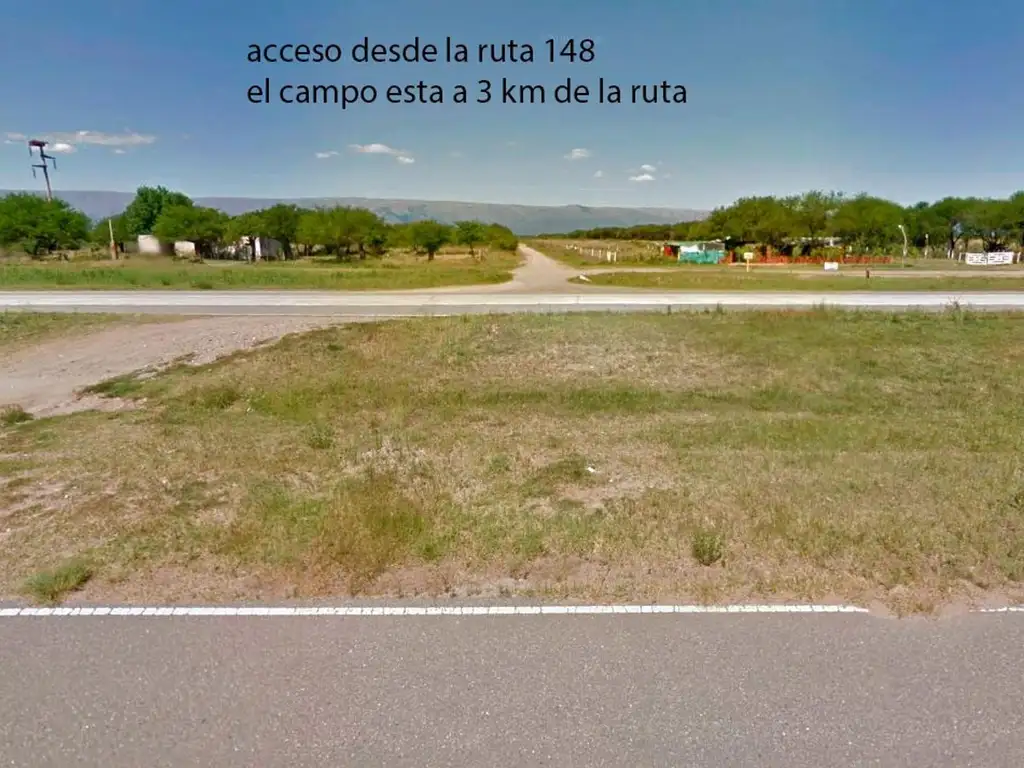 Campo 25 hs. a 9 km Aeropuerto Valle del Conlara70