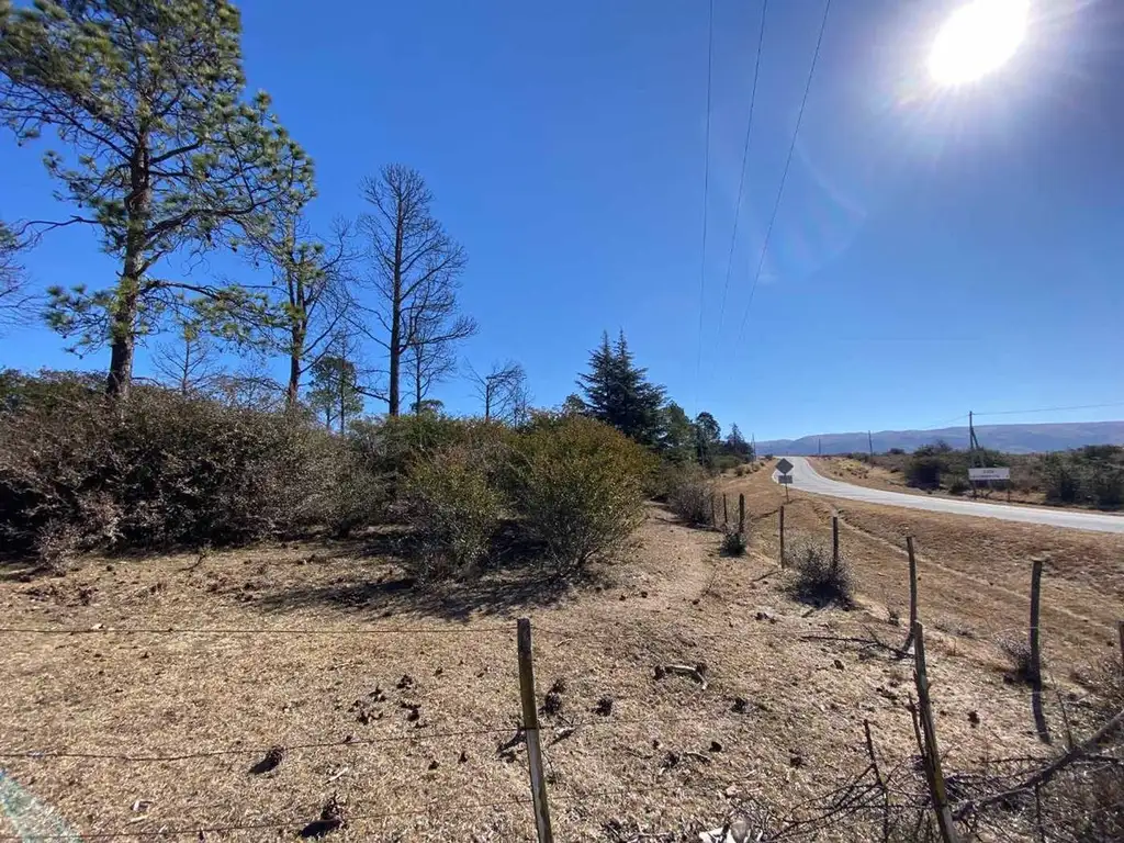 CAMPO TERRENO SOBRE RUTA VILLA BERNA CUMBRECITA