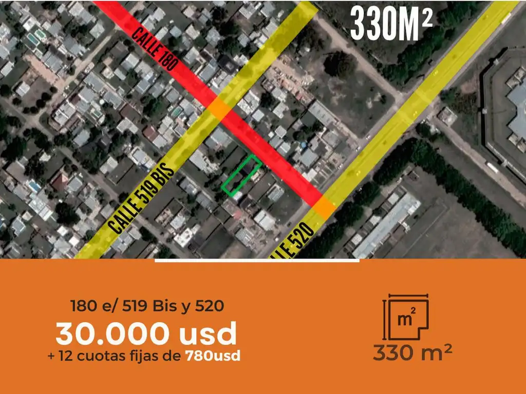 Terreno en venta - 330Mts2 - Melchor Romero [FINANCIADO]