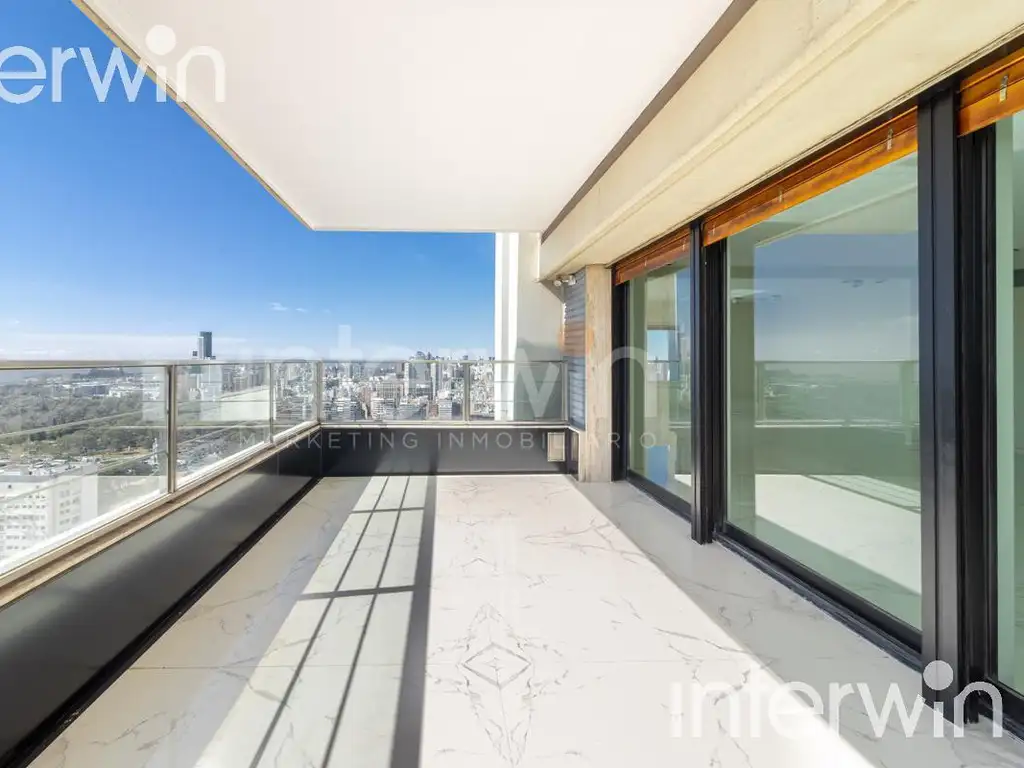 Venta semipiso de categoría en Torre Le Parc - Piso 33° - Palermo