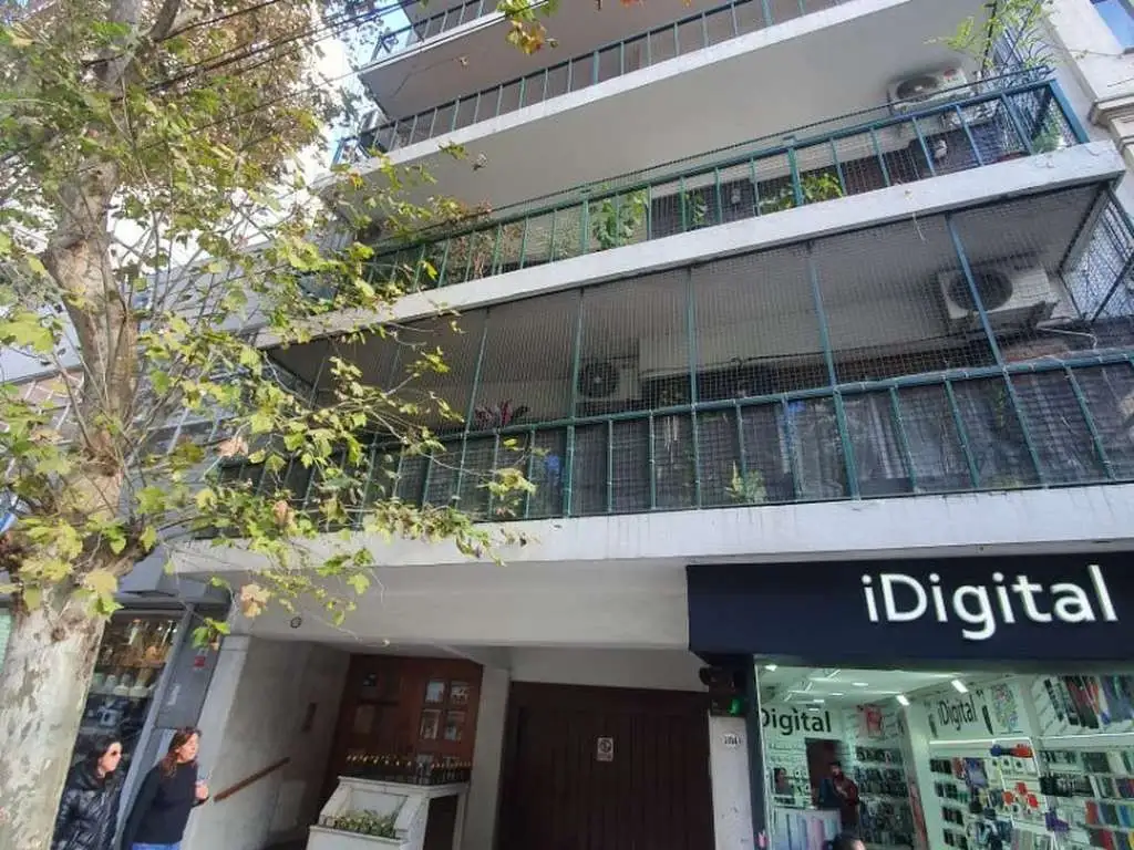 ALTO PALERMO SOBRE SANTA FE 3100 3 AMB CONTRAFRENTE CON BALCON CORRIDO, 2 BAÑOS PALIER PRIVADO