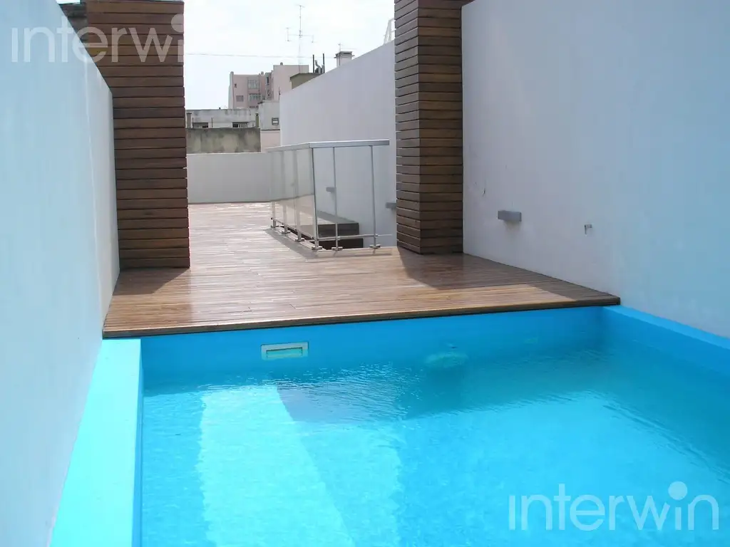 Departamento de 1 ambiente en  Recoleta - Piscina -