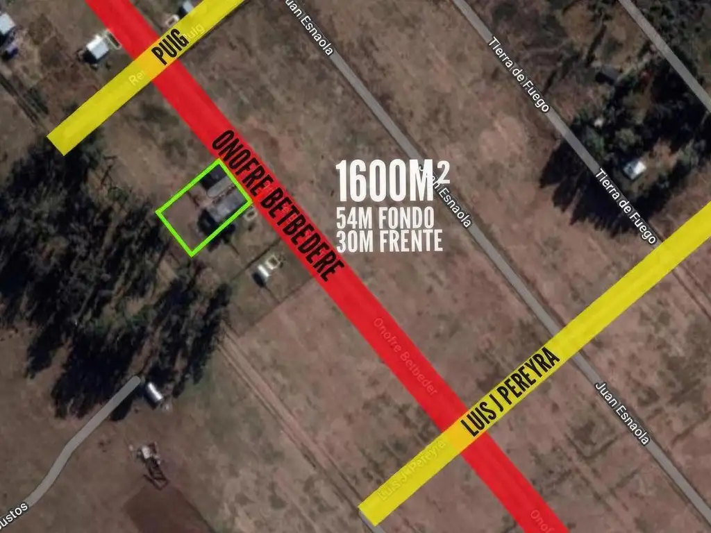 Terreno en venta - 1600 mts2 - La Reja