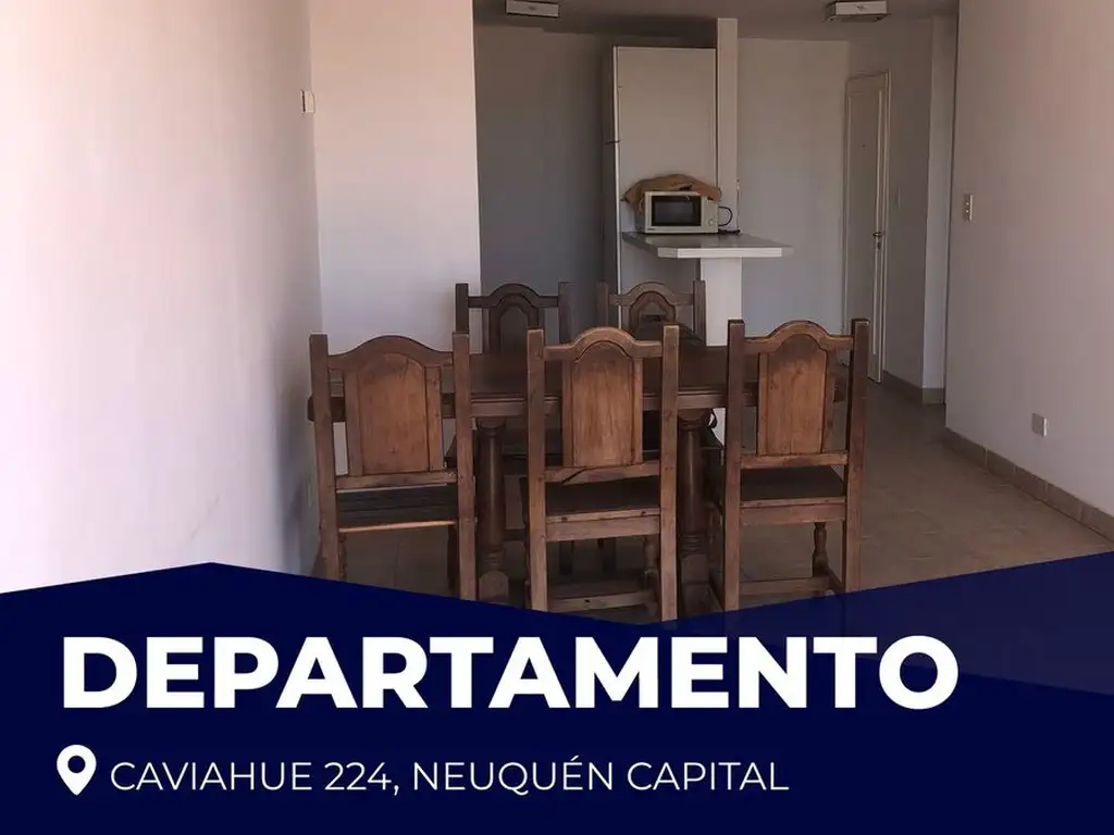 DPTO 1 DORM + COCHERA EN ALQUILER|CAVIAHUE 224|NQN