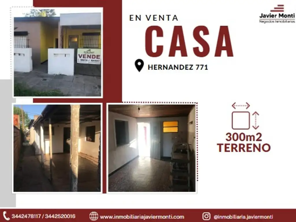 VENDO CASA DE 300 M2 EN BARRIO 2 DE ABRIL