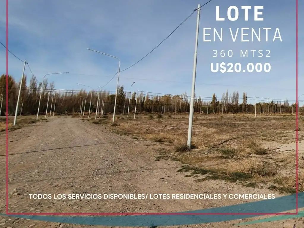 VENTA  LOTE " LA HERRADURA DEL LIMAY"