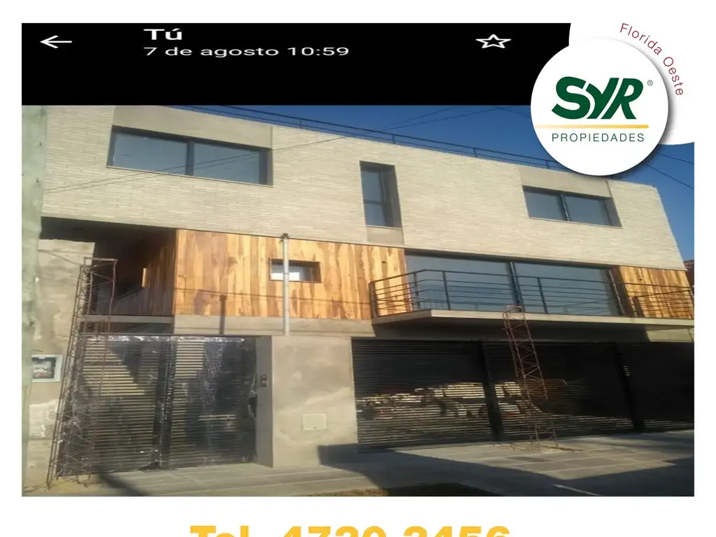 DUPLEX A ESTRENAR EN CARAPACHAY