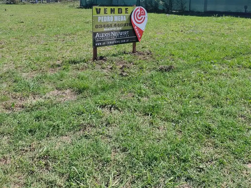 Terreno en Gualeguay sobre calle 122