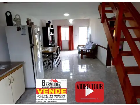 Venta Chalet 5 Amb 7 E/66 Y 67 Semiamoblado Mar Del Tuyu