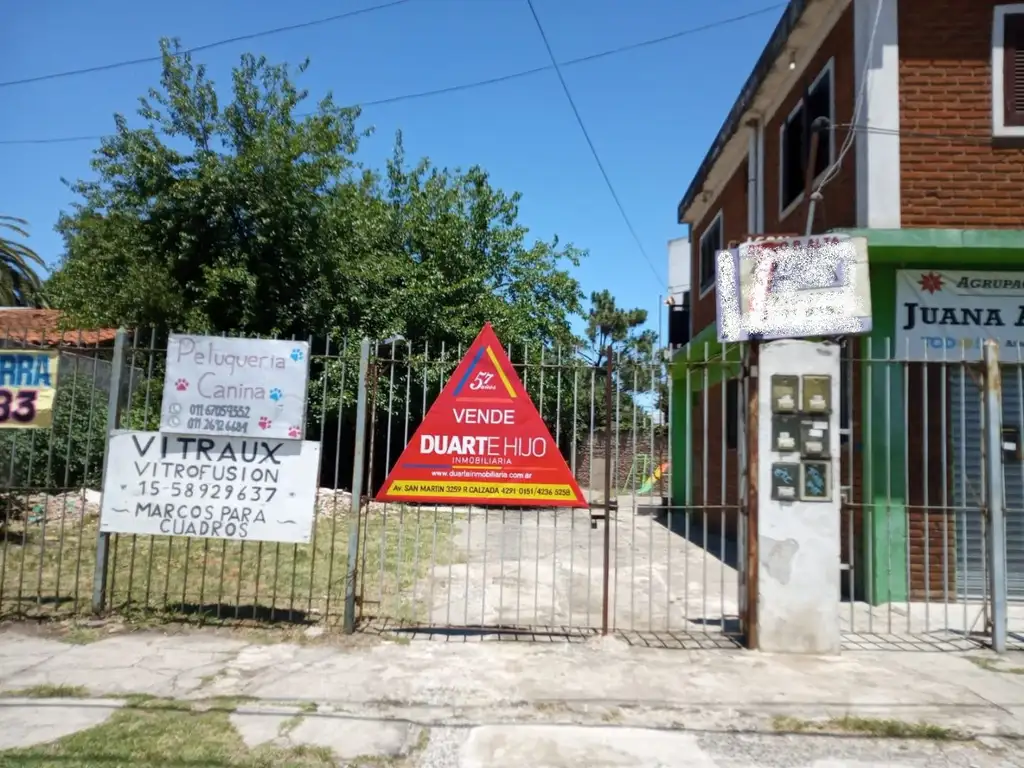 Único lote frente a la estación - ideal para emprendimiento