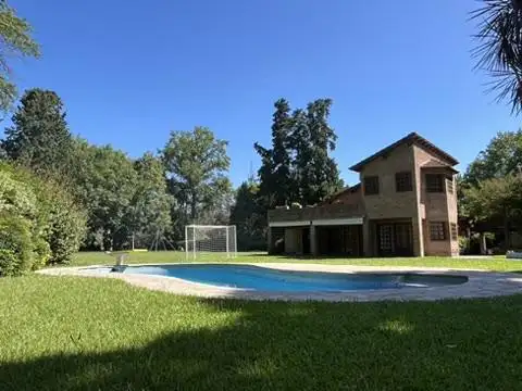 En ALQUILER TEMPORARIO lindisima quinta en barrio parque Yei Porá, Del Viso