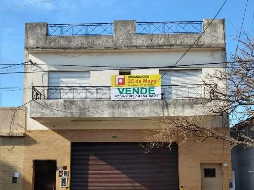 Vivienda con galpón