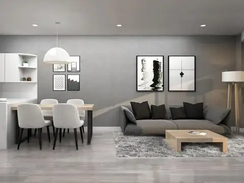 Departamento Monoambiente con 1 baño