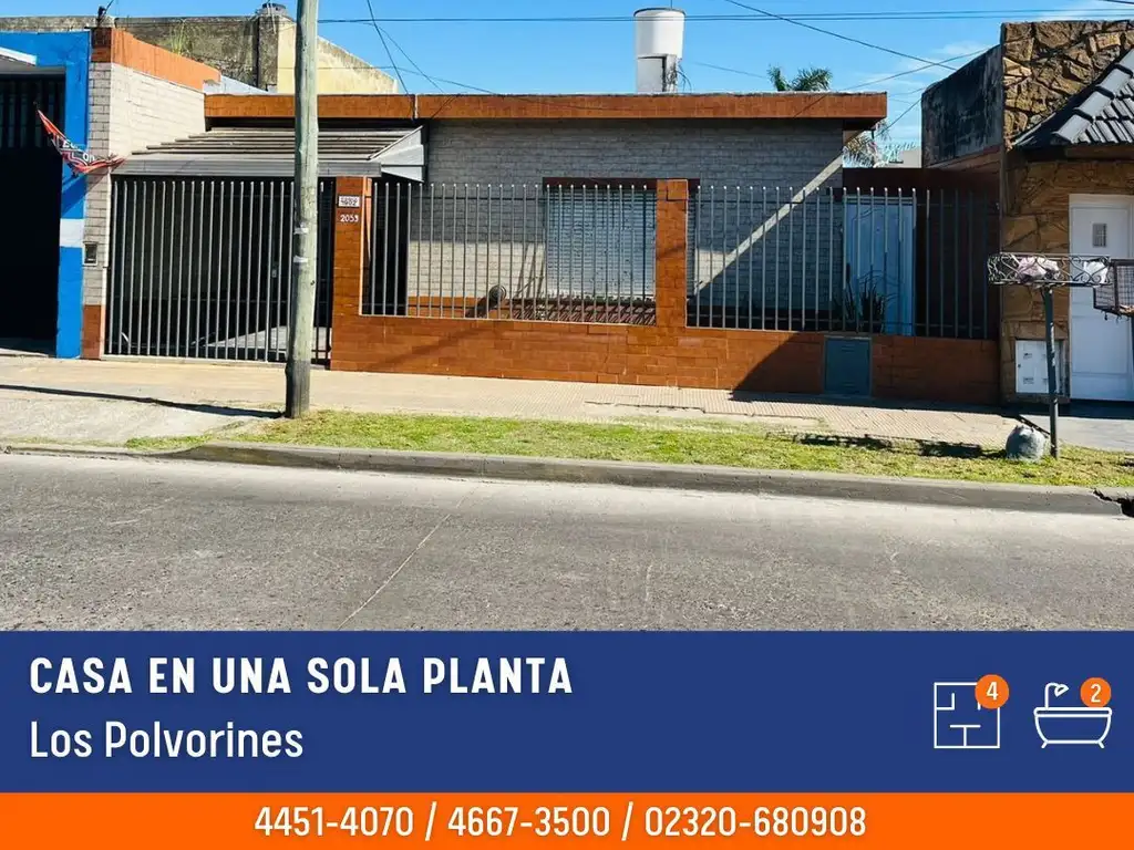 Casa - Venta - Argentina, Los Polvorines - Rivadavia 2059