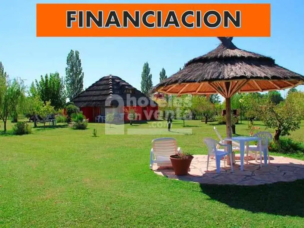 FINANCIACION - COMPLEJO DE CABAÑAS EN VENTA EN RAMA CAIDA, SAN RAFAEL