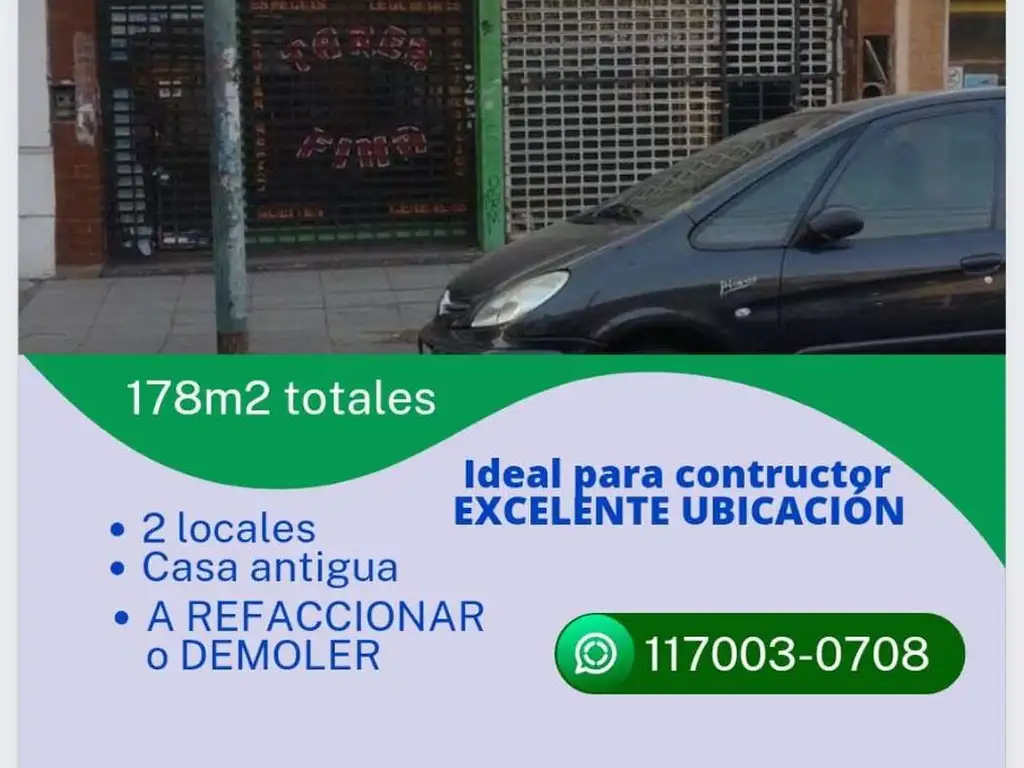 LOCAL EN VENTA CON DEPENDENCIAS