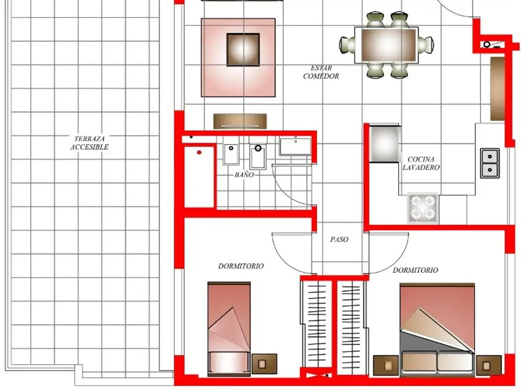 VENTA DEPARTAMENTO 3 AMBIENTES A ESTRENAR CON TERRAZA