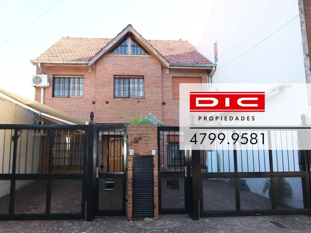 Excelente triplex 3 dormitorios en lindisima zona de Olivos