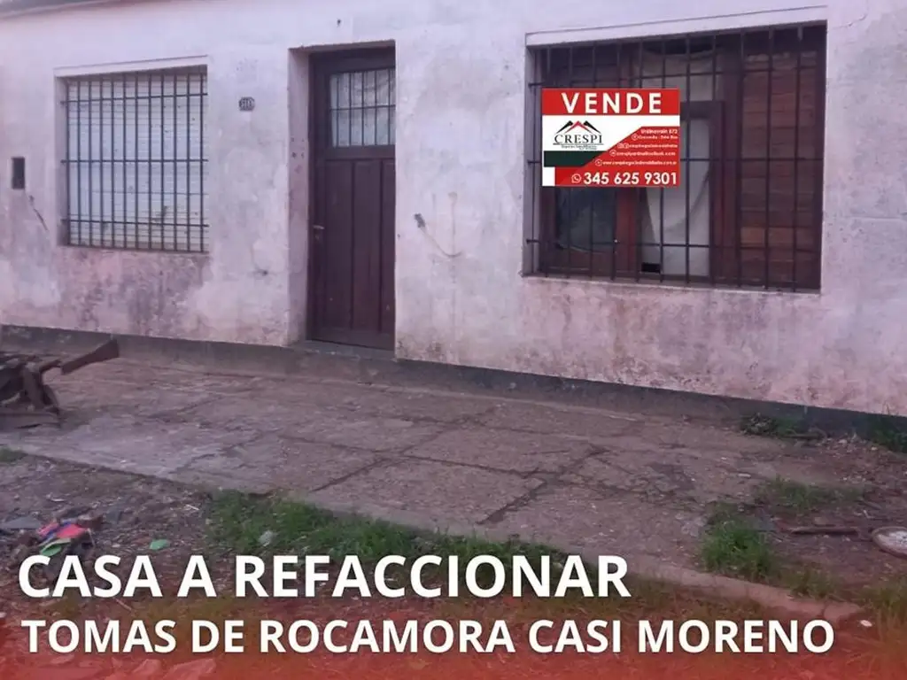 CASA A REFACCIONAR BARRIO BELGRANO