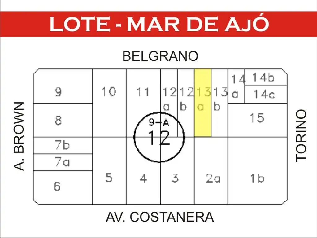 EXCELENTE LOTE - Una cuadra del Mar