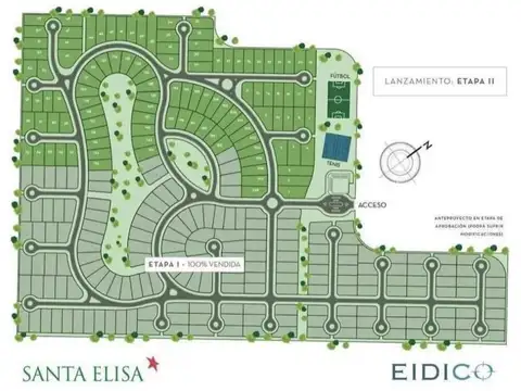Oportunidad Lote en Santa Elisa Fondo verde! - Foto 0