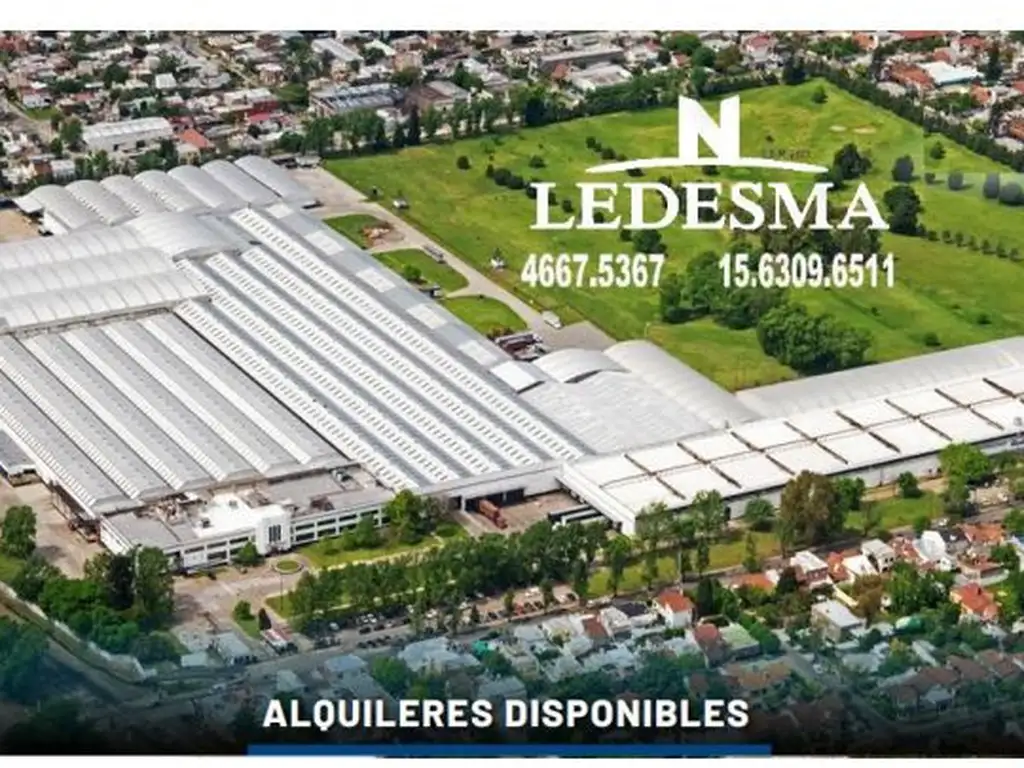 ALQUILER depósitos naves galpones 3.000m2 y 7.675m2