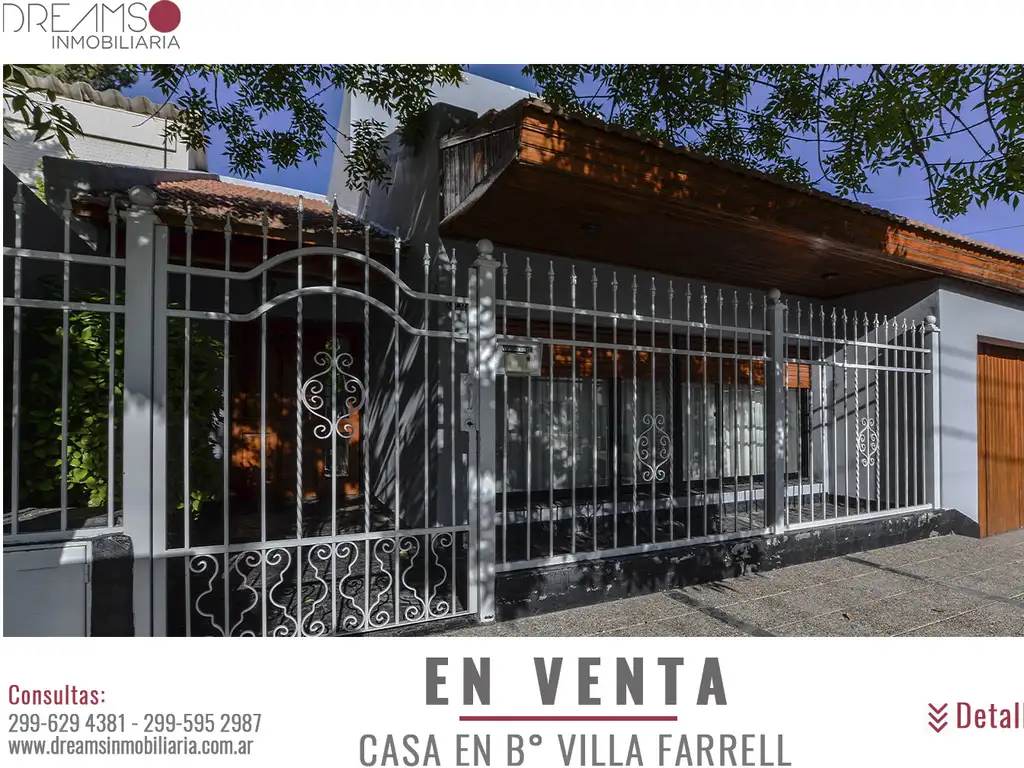 CASA EN BARRIO VILLA FARRELL