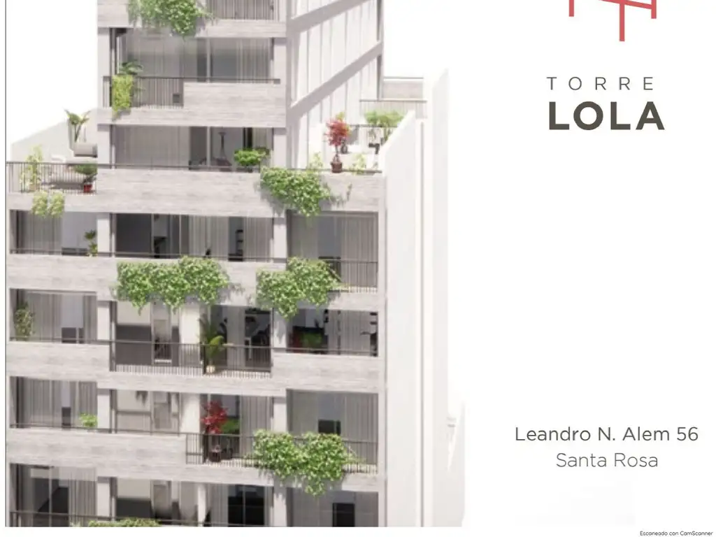 Departamento en Alem 56 - Torre Lola - Santa Rosa