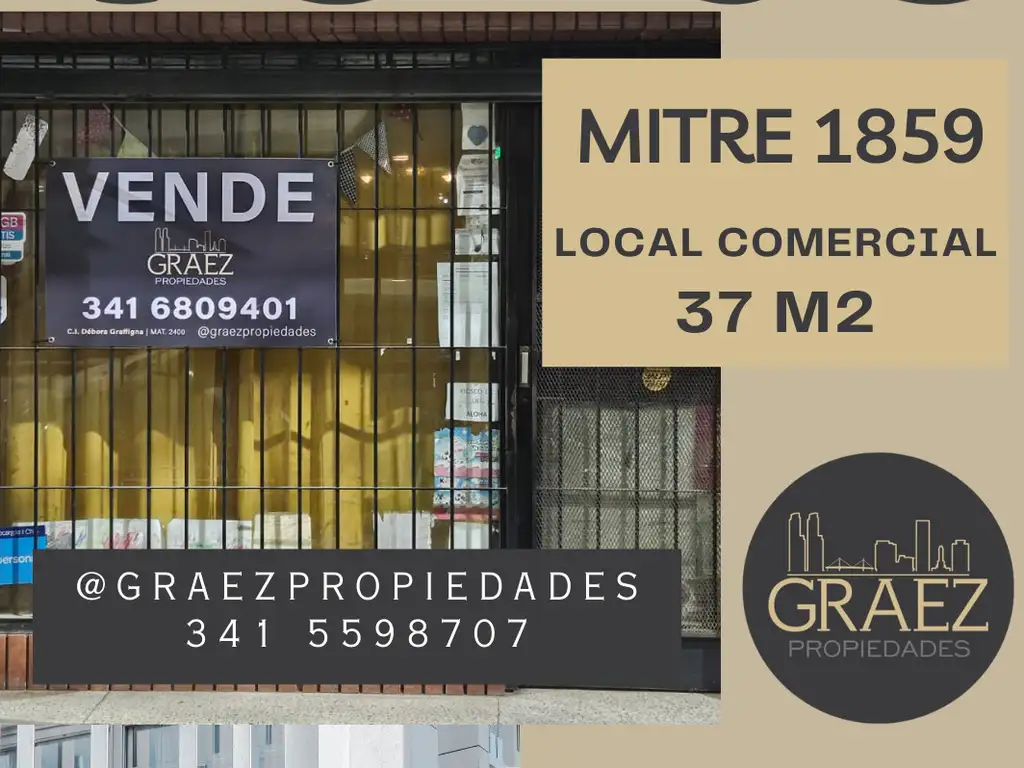 Local en VENTA - Mitre 1800