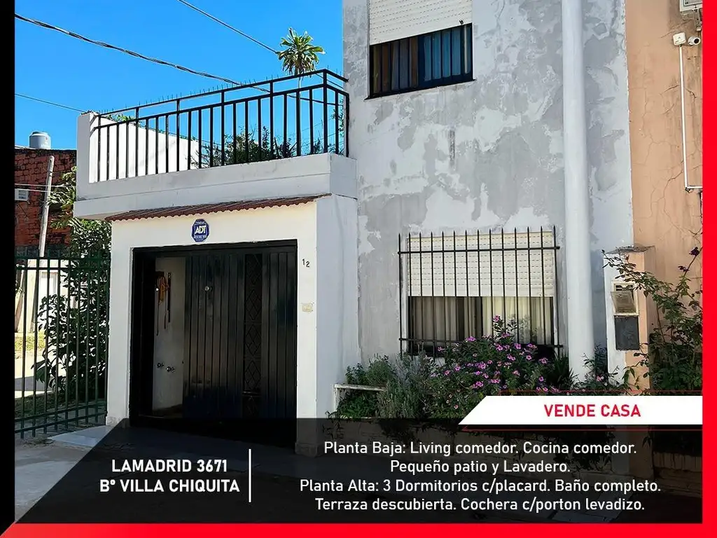 VENDE CASA Bº CHIQUITA(Proximo a Av Cazadores Correntinos)