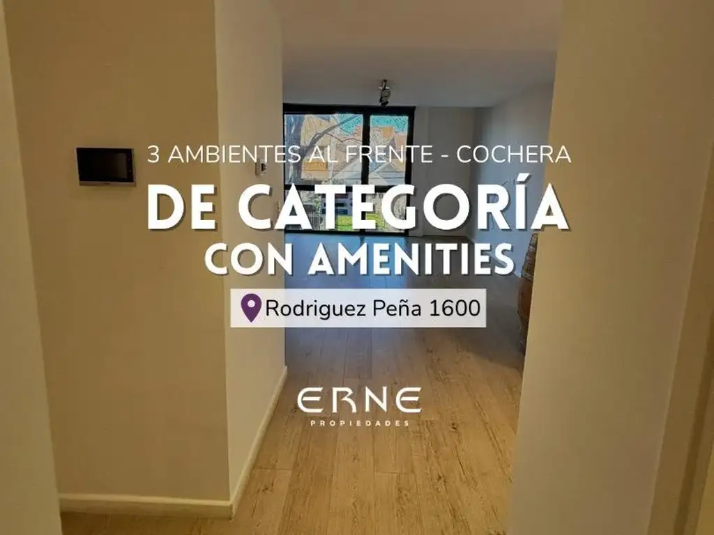 Venta dpto 3 amb de categoría en inmejorable zona de la ciud