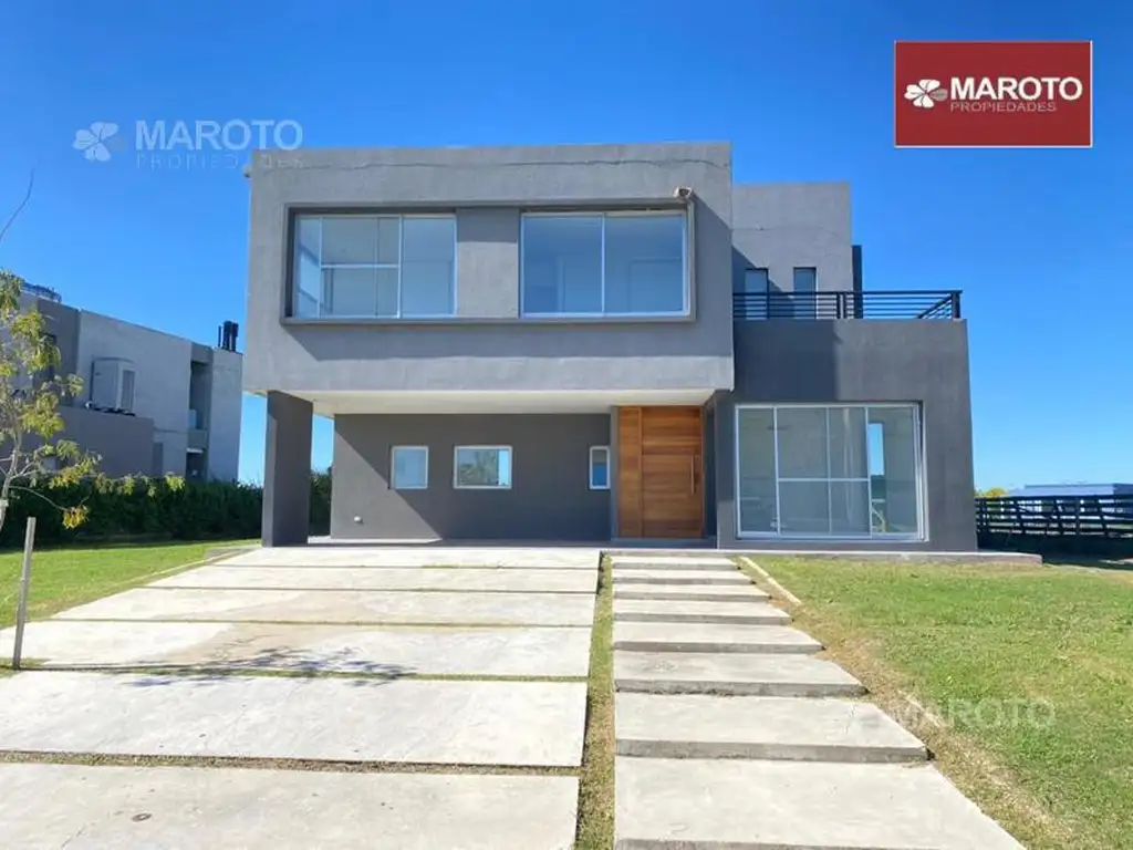 CASA EN VENTA EN BARRIO PUERTOS DEL LAGO - MAROTO PROPIEDADES