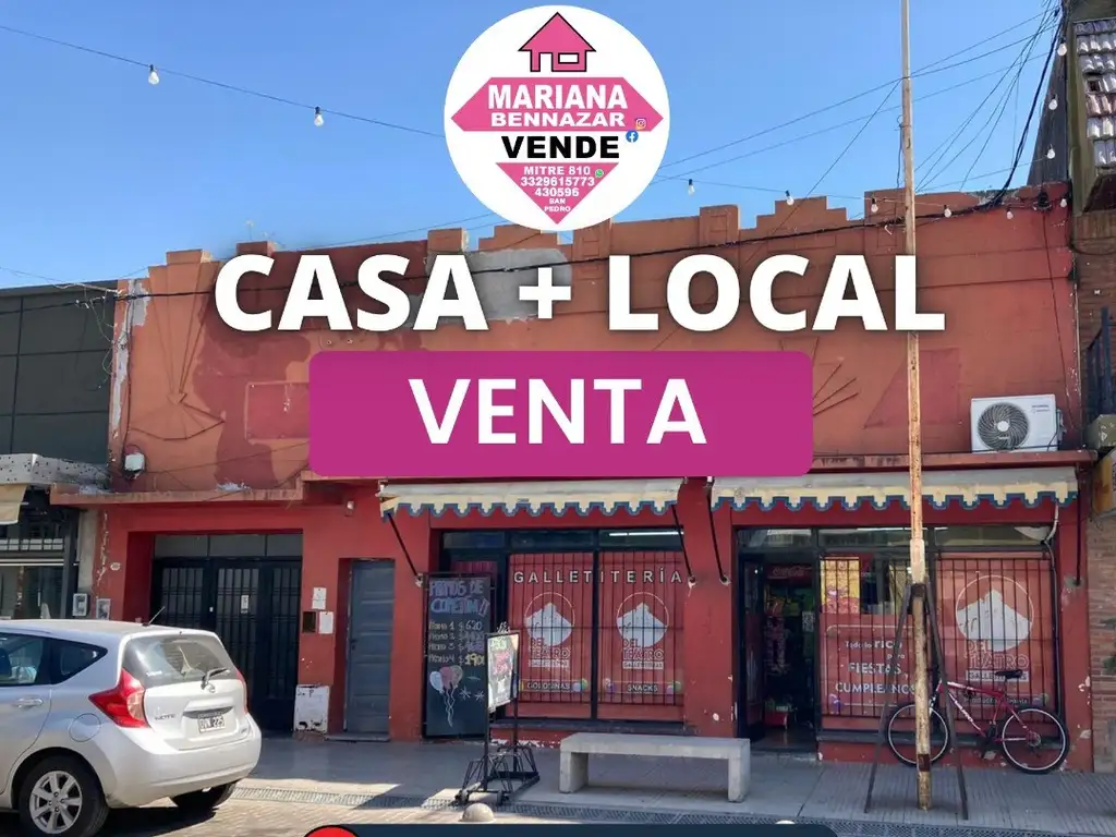 CASA + LOCAL EN VENTA - BARADERO