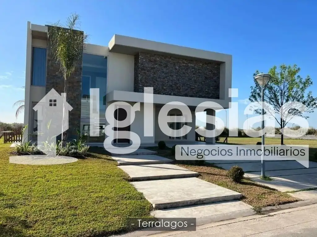 Espectacular casa de 6 ambientes en Terralagos