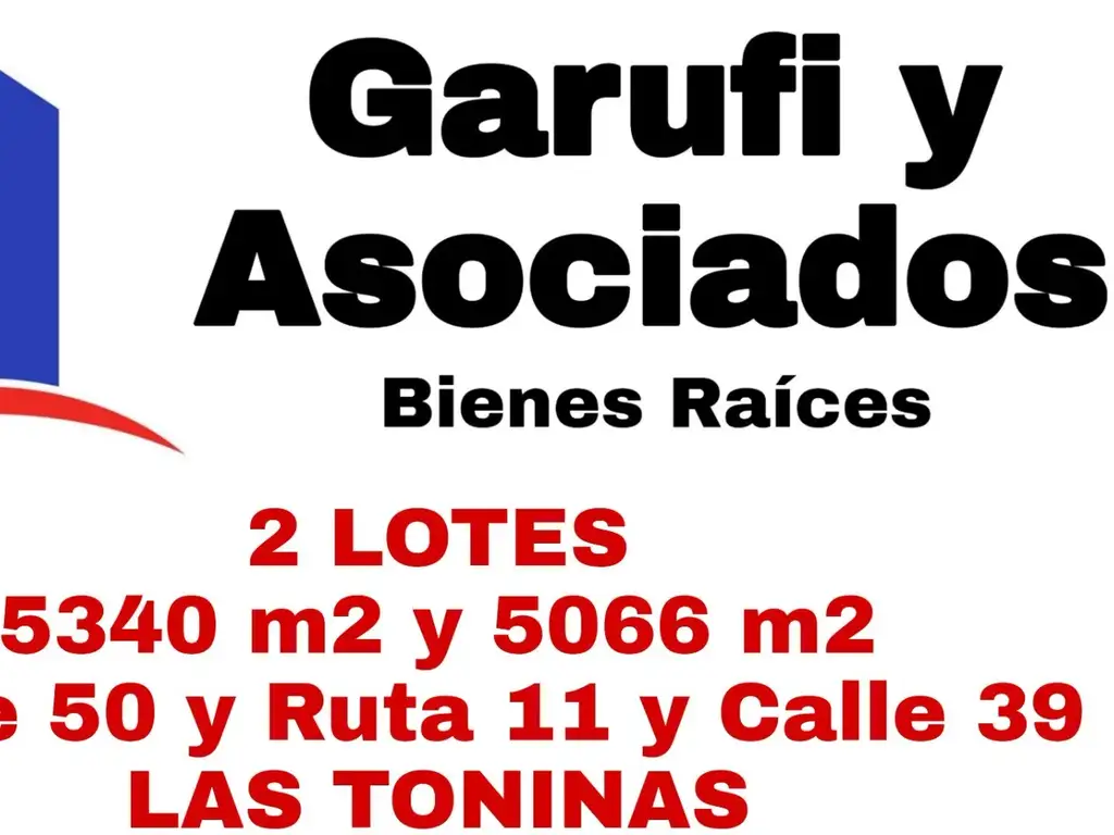 Chacras en Límite de Costa Chica y Las Toninas en Calle 50 casi Ruta 11