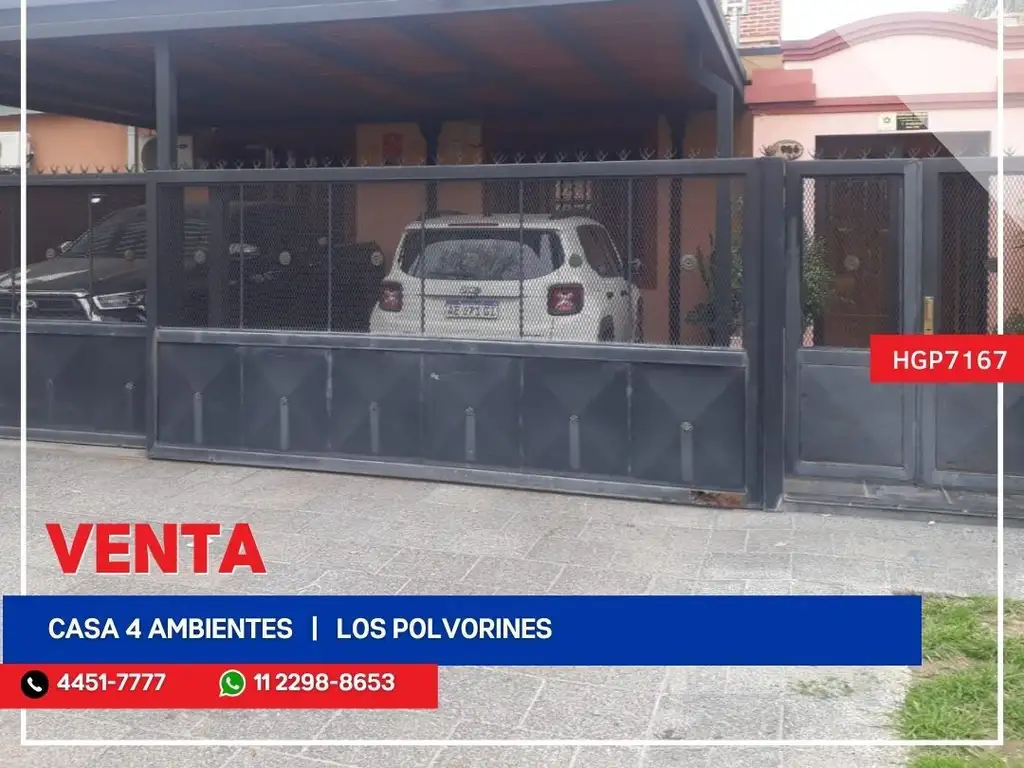 Casa - Venta - Argentina, Los Polvorines - 25 de Mayo 2900