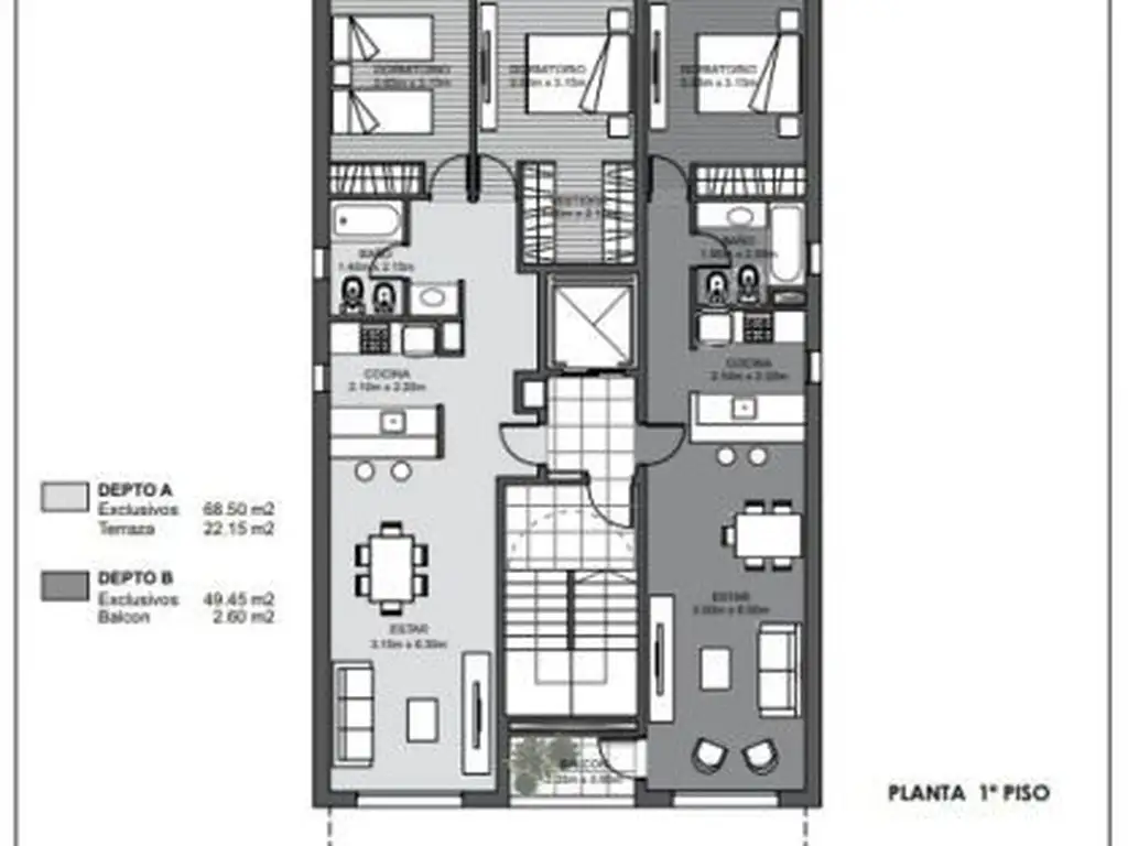 VENTA DEPTO 2 DORMIT C/TERRAZA. MENDOZA 2853 CÓDIGO XVI FINANCIACIÓN EN PESOS