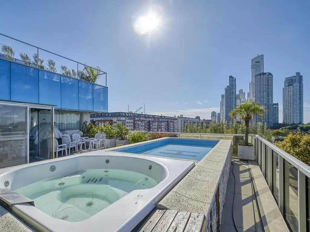 VENTA 3 AMB CON TERRAZA y PISCINA PRIVADA. 3 COCHERAS. ZEN CITY, PUERTO MADERO