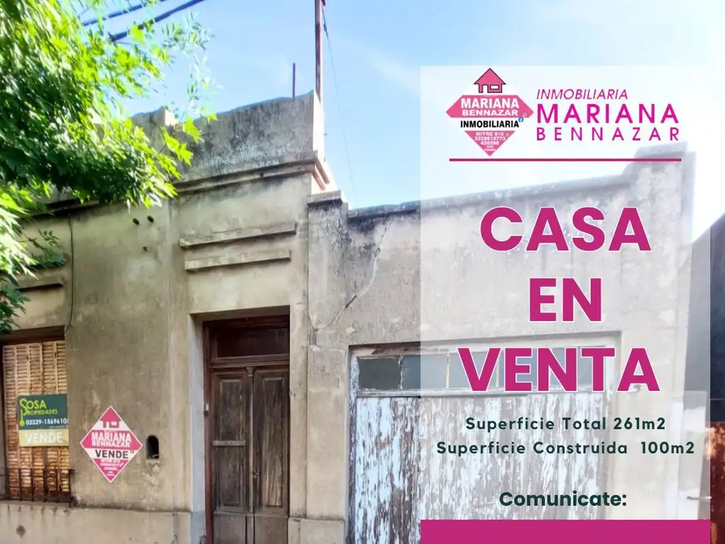 Casa en venta de 2 dormitorios c/ cochera en Baradero